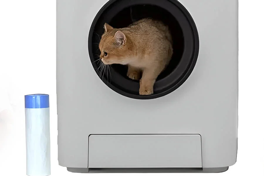 automatic cat litter pan