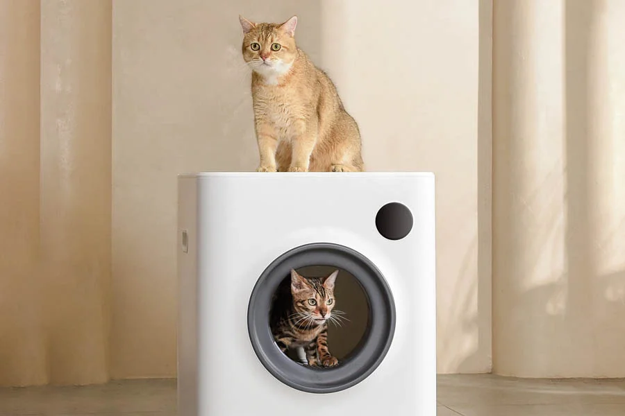 automatic cat litter pan