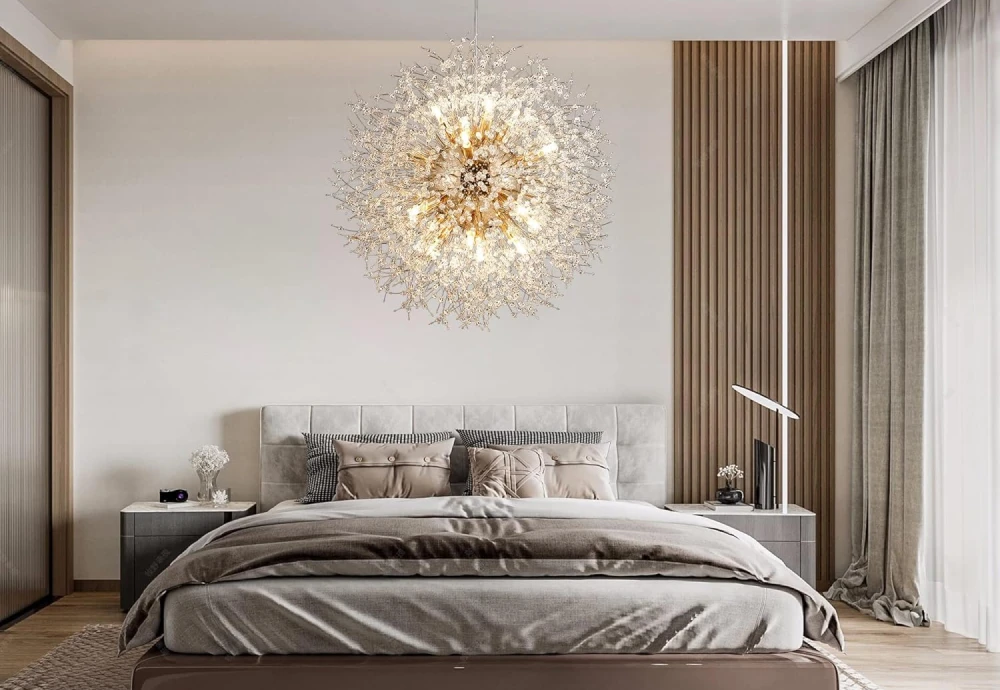 ceiling mount crystal chandelier